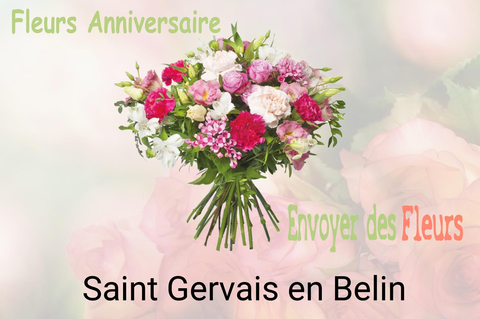 Bouquet de fleurs d’anniversaire livré à Saint-Gervais-en-Belin